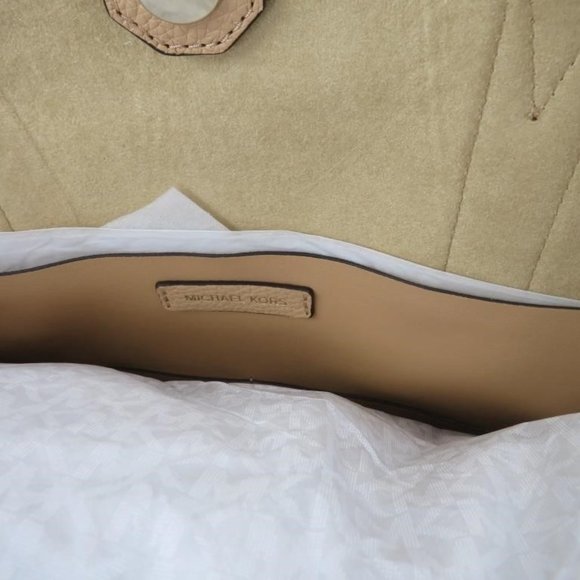 Grand Cuir FOURRE-TOUT cuir beurre Michael Kors JUNIE - Picture 3 of 4